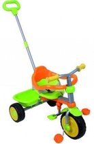 Trikestar Driewieler 2-in-1 met zitring en duwstang jongens / meisjes groen