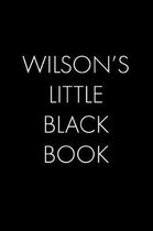 Wilson's Little Black Book