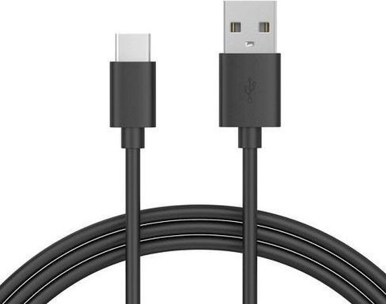 USB Type C Kabel - 1 meter - Zwart