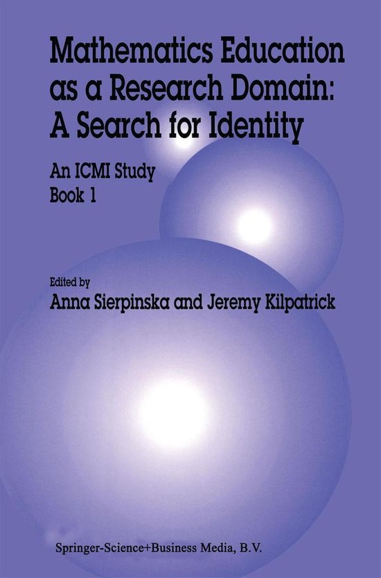 Education (R0) 1 - Mathematics Education as a Research Domai ... - cover