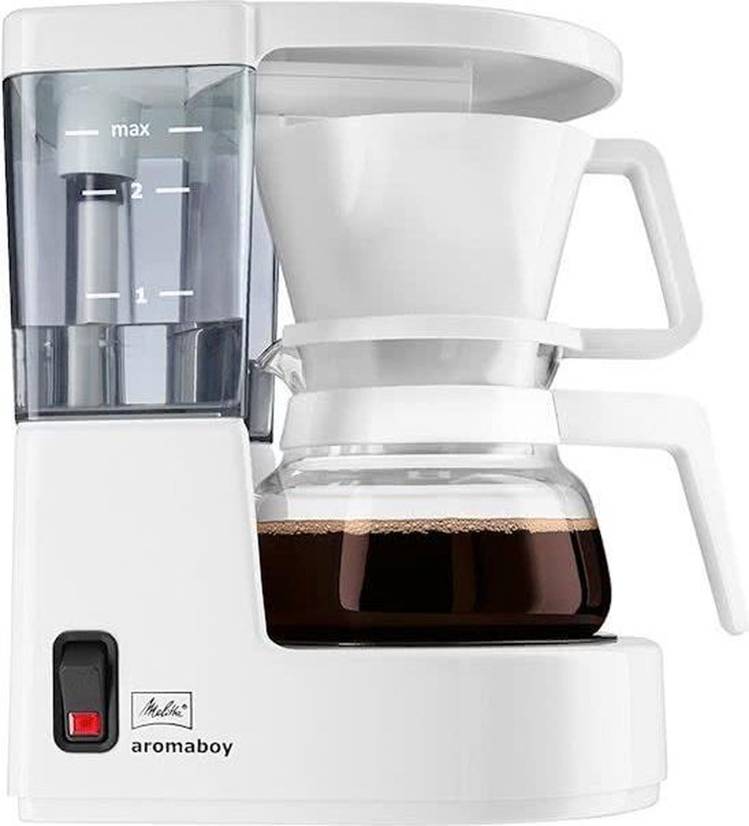 Bol.com Melitta Aromaboy M25 - Filter-koffiezetapparaat - Wit aanbieding