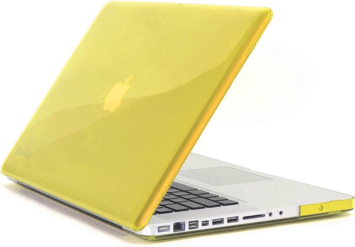 Qatrixx Macbook Pro Retina 15 inch Hard Case Cover Laptop Hoes Geel Yellow