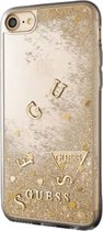 Guess Liquid Glitter Hard Case - Apple iPhone 7/8 (4.7") - Goud