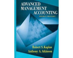 Omslag van Advanced Management Accounting