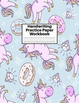 Handwriting Practice Paper Workbook