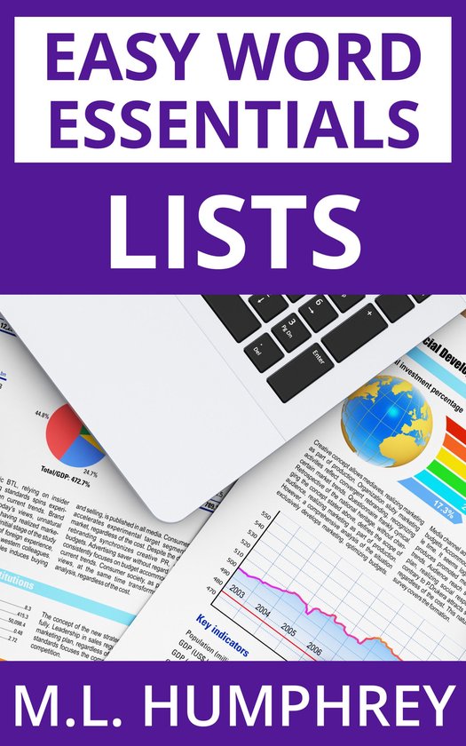 Easy Word Essentials 3 - Lists - cover