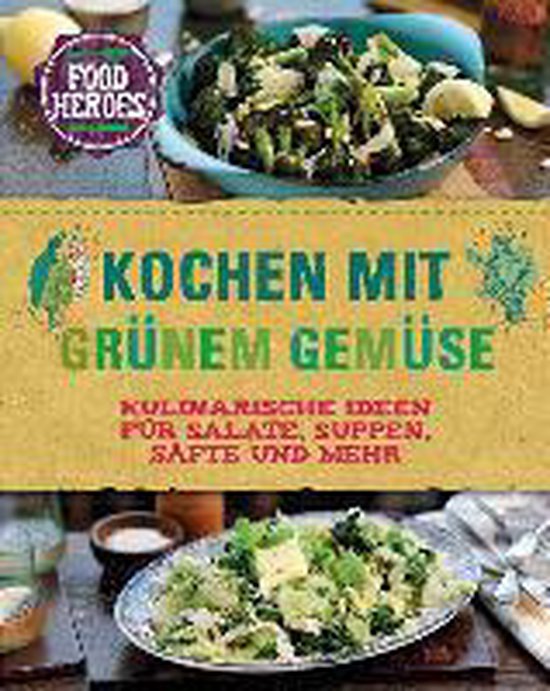 Kochen mit grünem Gemüse - cover