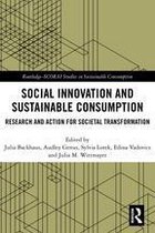 Routledge-SCORAI Studies in Sustainable Consumption - Social Innovation and Sustainable Consumption