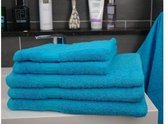 Katoenen Handdoek – Turquoise - Set van 3 Stuks – 70x140 cm - Heerlijk zachte badhanddoeken
