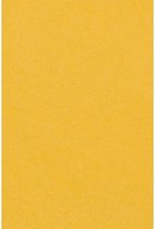 Geel papieren tafelkleed - 137 x 274 cm