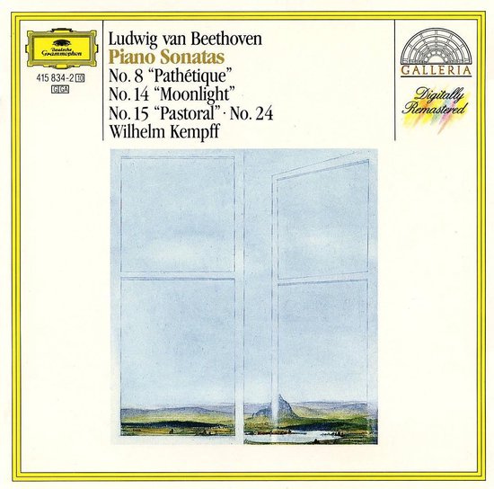 Beethoven Piano Sonatas Nos 8 14 15 21 Wilhelm Kempff Ludwig Van Beethoven Bol Com
