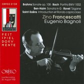 Zino Francescatti, Eugenio Bagnoli - Sonate Op.108/Bachpartita Bwv1002. (CD)