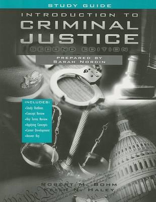 Introduction to Criminal Justice with Study Guide | 9780028028316 ...
