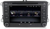 Voltario® Android Volkswagen Autoradio – Groot beeldscherm – GPS – WIFI- iPhone en Android ondersteuning! - RDS – Bluetooth - Passend op VW - SEAT en SKODA