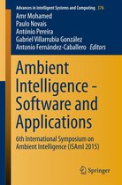 Advances in Intelligent Systems and Computing 376 - Ambient Intelligence - Software and Applications