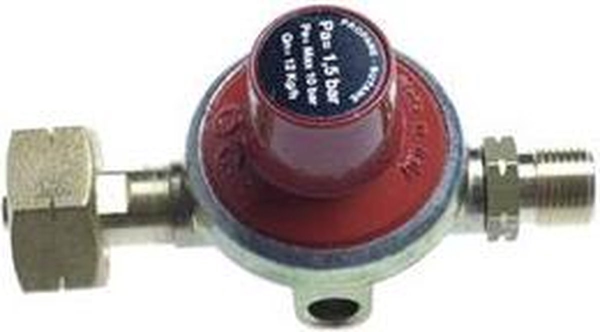 GIMEG GASDRUKREGELAAR 1,5BAR KOMBI X 3/8 INCH LINKS 6 KG