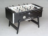 Deutscher Meister voetbaltafel Grande Luxe zwart met muntinworp. Gemonteerd- Speelklaar Geleverd