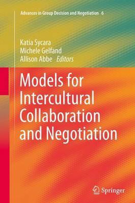 Advances in Group Decision and Negotiation6- Models for Inte ... - cover