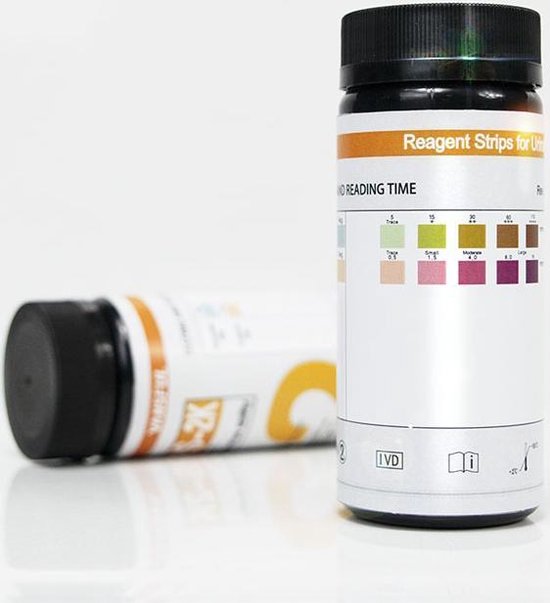 EZKeto Ketonen en Glucose Test Strips voor Urineanalyse