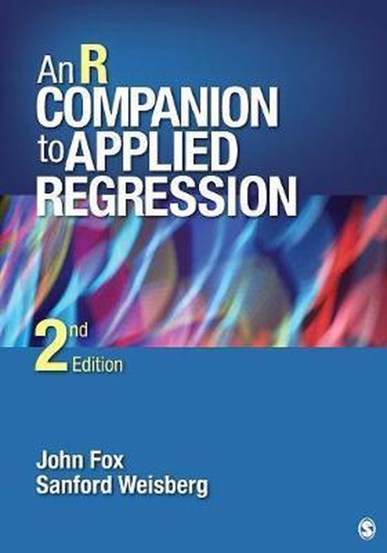 R Companion To Applied Regression - cover