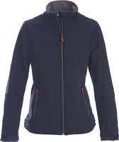 Printer Trial Lady Softshell Jacket navy M