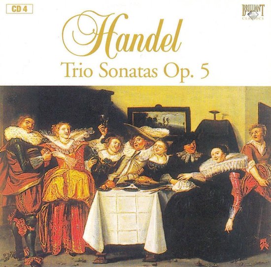 Handel Trio Sonatas, Op. 5, L'Ecole d'Orphee CD (album) Muziek bol