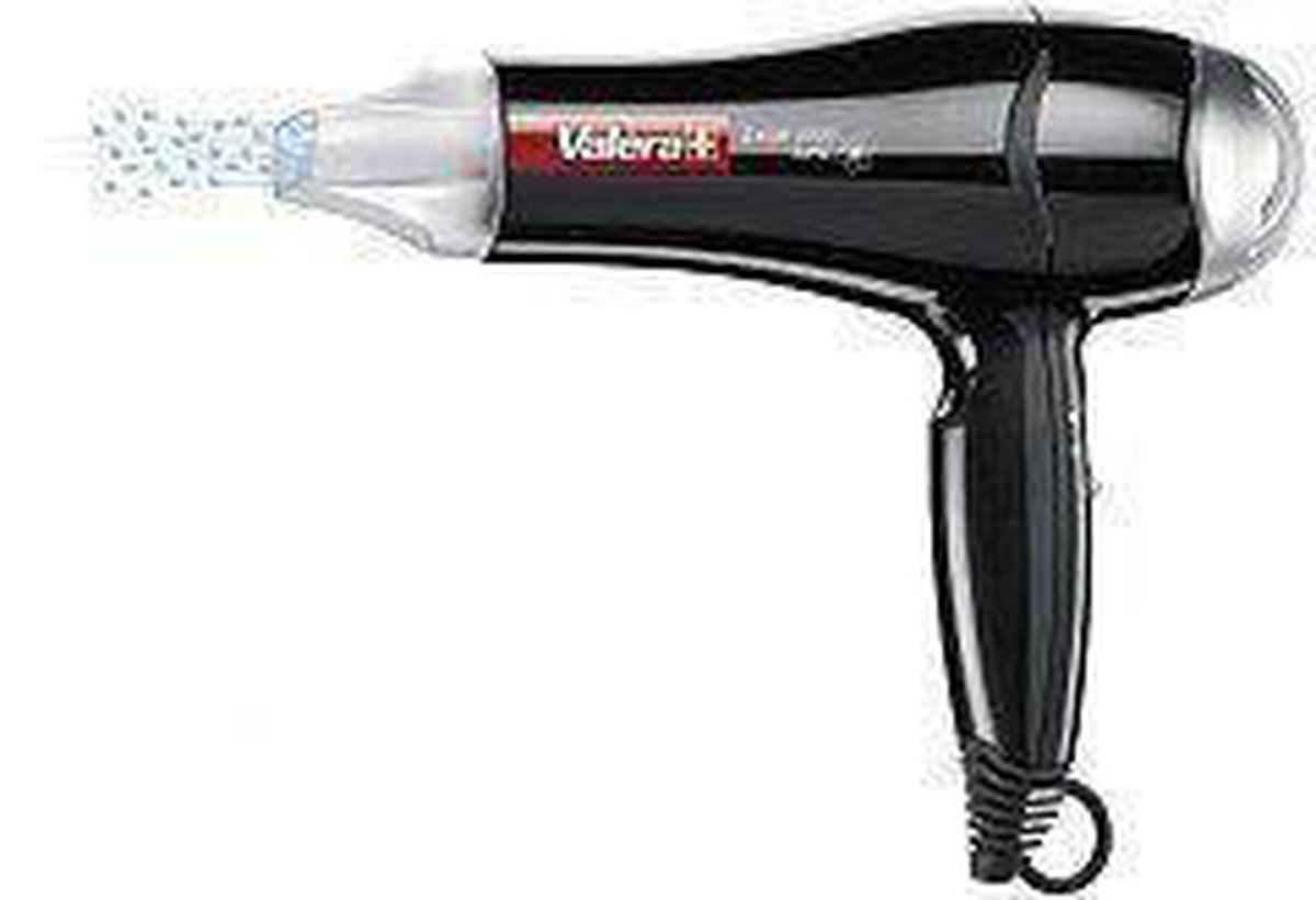 Valera EXCEL 561.08/I - Lichtgewicht ionen föhn - 2000W - Swiss made - Zwart