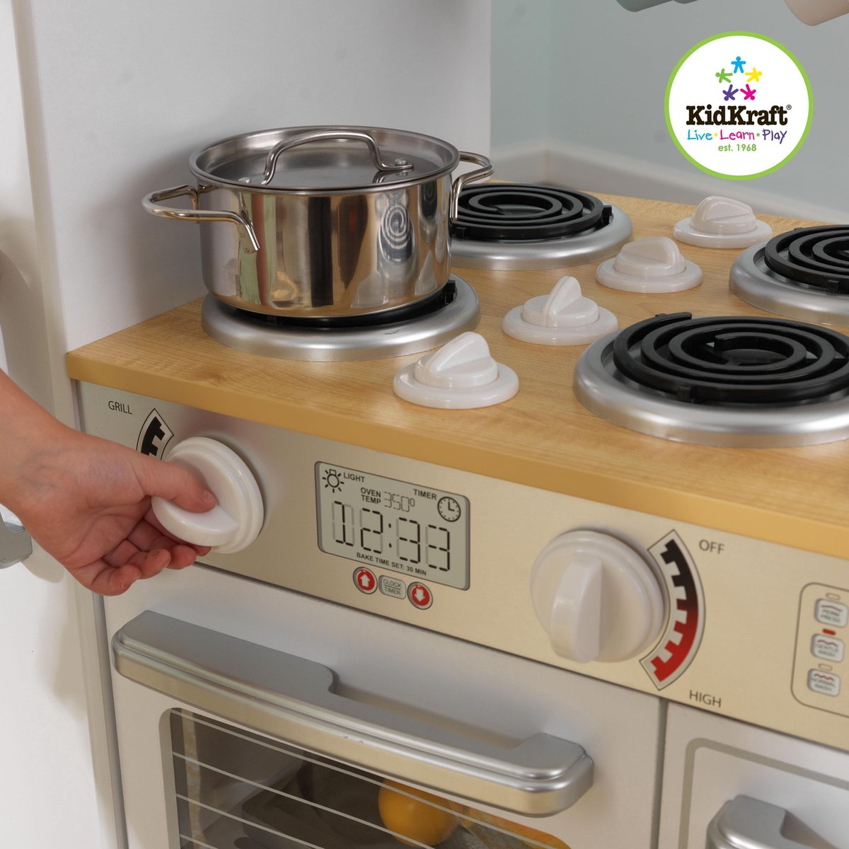 Bol Com Kidkraft Uptown White Kitchen Speelkeuken