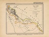 Historische kaart, plattegrond van gemeente Gorssel ( Dorth) in Gelderland uit 1867 door Kuyper van Kaartcadeau.com