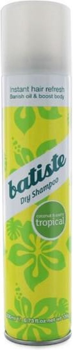 MULTI BUNDEL 2 stuks Batiste Tropical Dry Shampoo 200ml