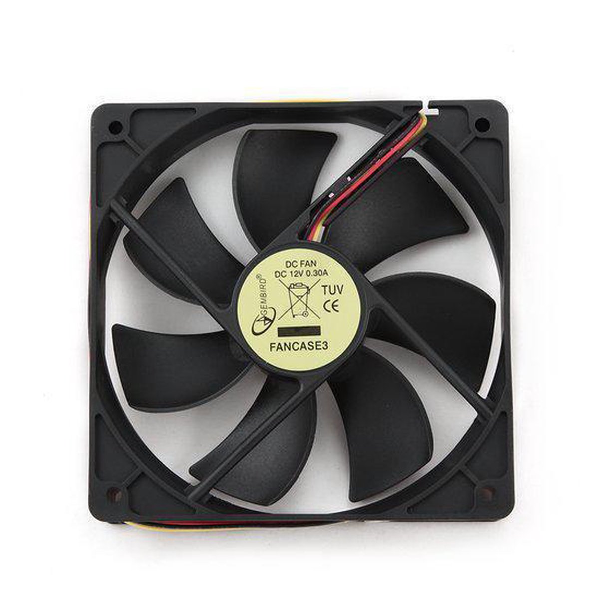 Ventilator (case fan) voor in de PC met glijlager - 120 x 120 x 25 mm |  bol.com