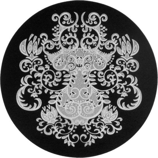 Flock stickers Oriental zwart | bol