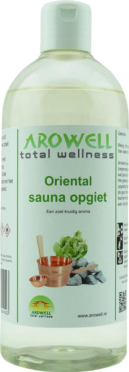 Goedkoopste Arowell - Oriental sauna opgiet saunageur opgietconcentraat - 500 ml