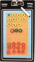 Tactiekbord Clip | Magnetisch | Volleybal Tactiekbord | Coachbord  | 35 x 20 cm