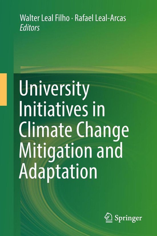 University Initiatives in Climate Change Mitigation and Adap ... - cover