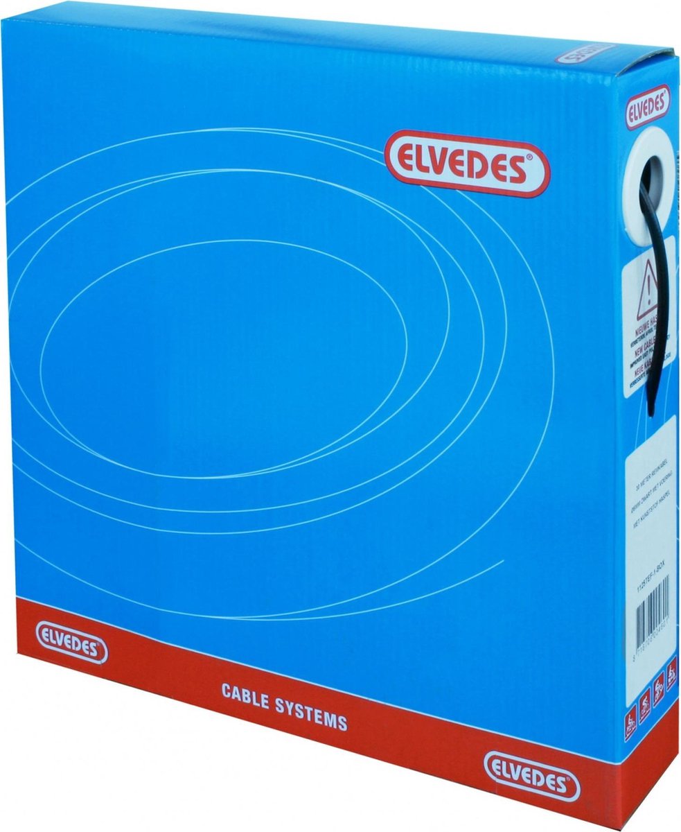 Remleiding Elvedes Kevlar - zwart (werkplaatsdoos van 20 meter)