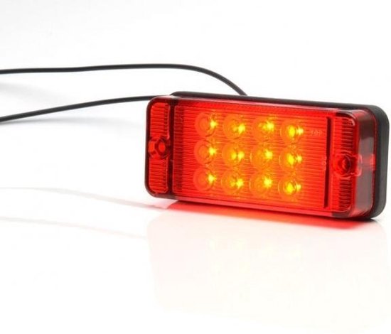Het is goedkoop Verlaten Rustiek LED mistlamp - Rood - L5058W | bol.com