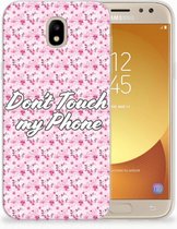Geschikt voor Samsung Galaxy J5 2017 Uniek TPU Hoesje Flowers Pink DTMP