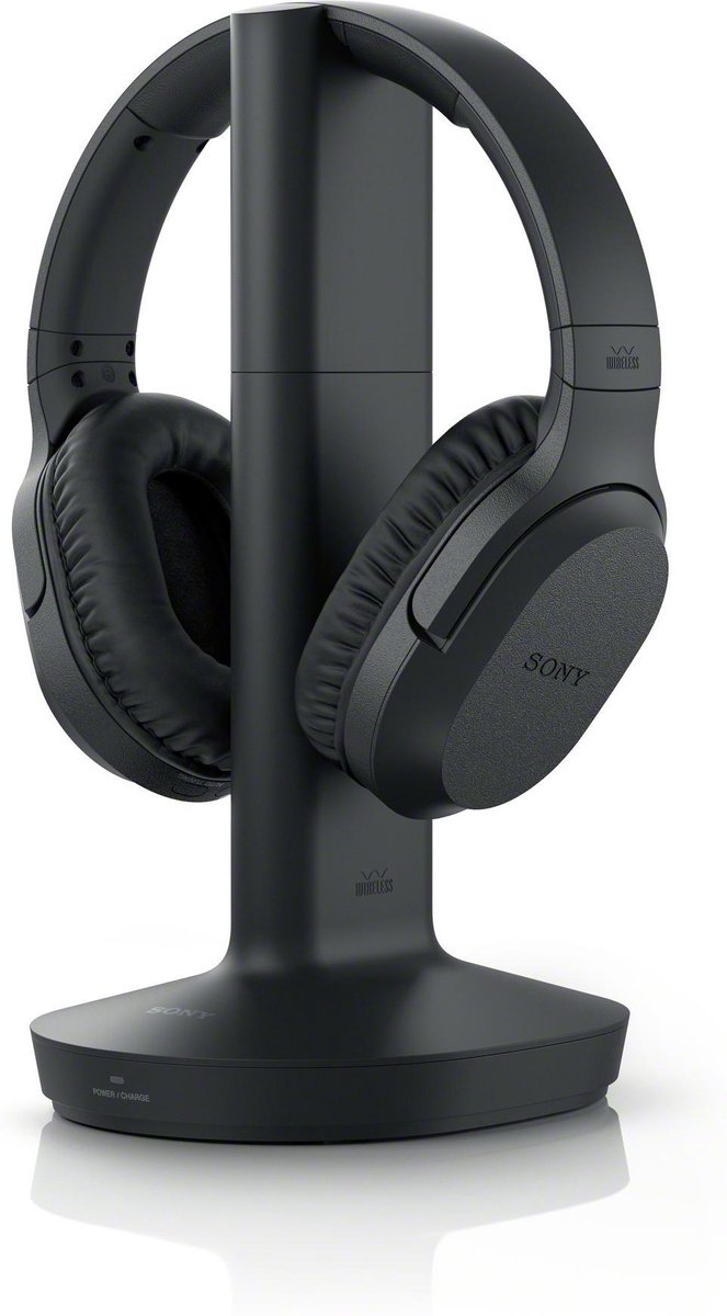 Sony MDR-RF895RK – Draadloze over-ear koptelefoon - Zwart | bol