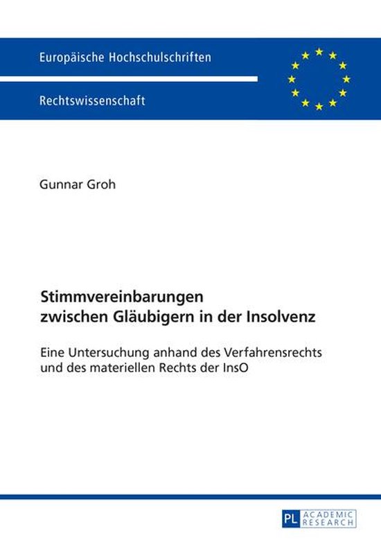 Europaeische Hochschulschriften Recht 5799 - Stimmvereinbaru ... - cover