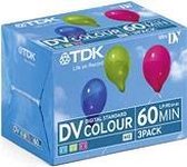 TDK DVM60 Colour 3-pack