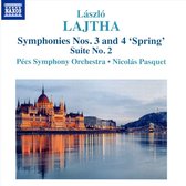 Pécs Symphony Orchestra, Nicolás Pasquet - Lajtha: Symphonies Nos. 3 And 4 'Spring' Suite No.2 (CD)
