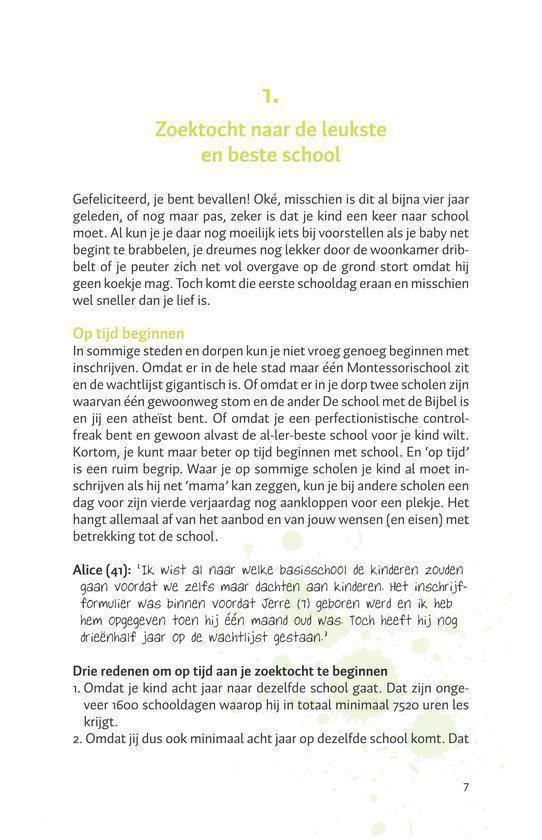 Hoera?! Mijn kind gaat naar school