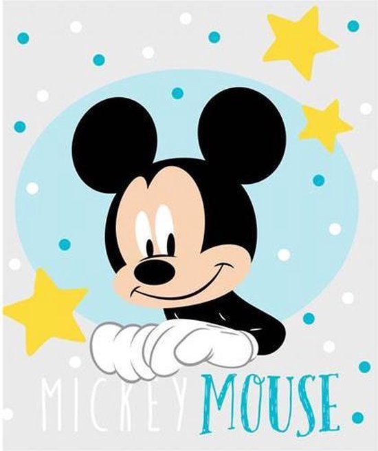 Mickey Mouse - Fleece - Deken - 100x140 cm - Multi kleur | bol.com