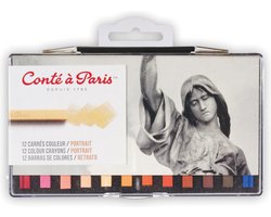 Conté à Paris Sketching Pastelkrijt Set Portrait