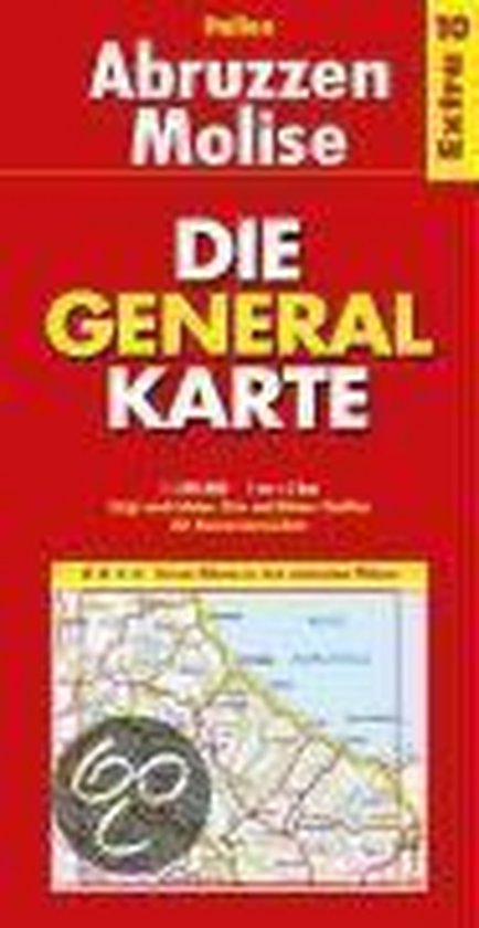Generalkarte Italien Extra 10. Abruzzen - Molise 1 : 200 000 - cover