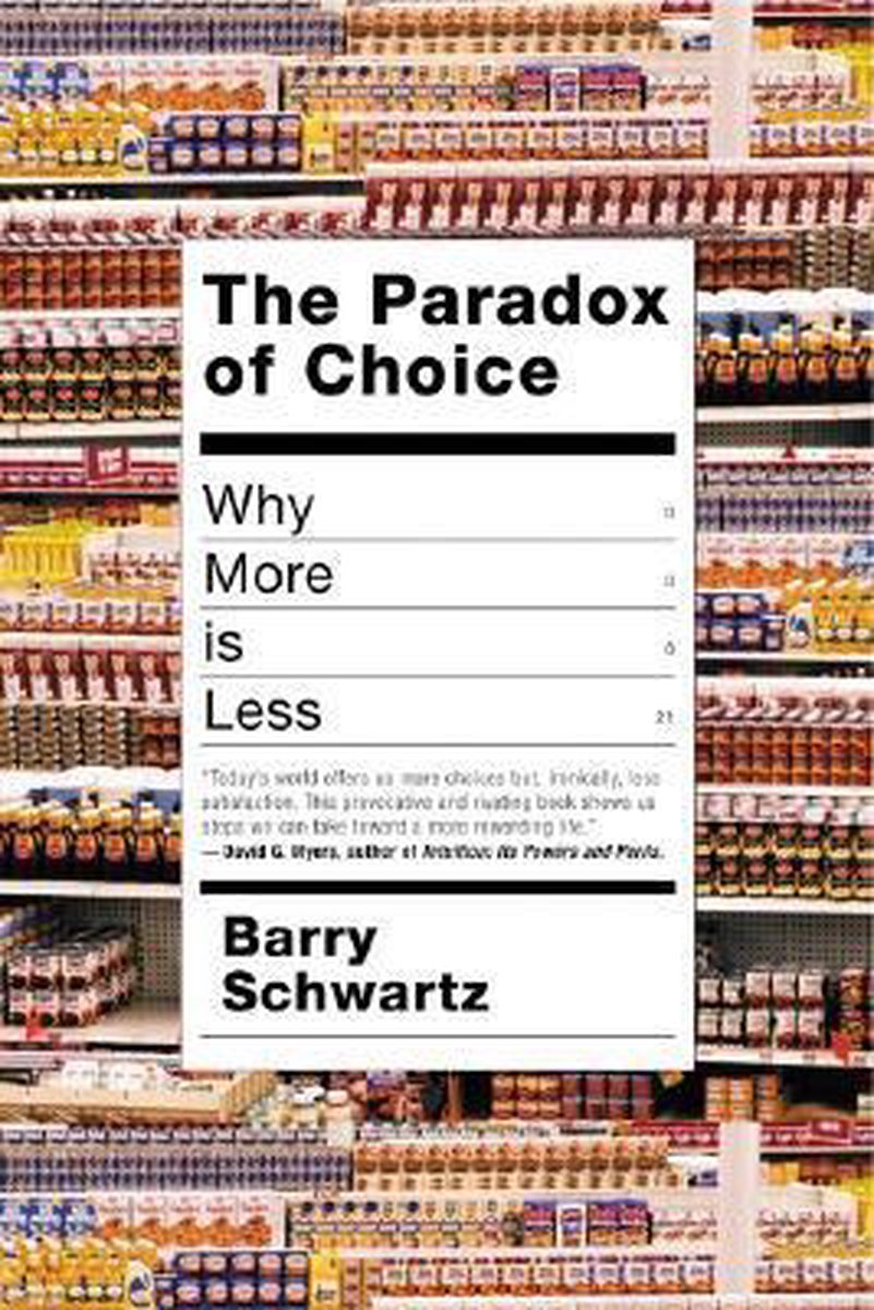 Omslag van Paradox Of Choice