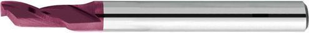 Sjabloonfrees voor aluminium WN TiN 10mm