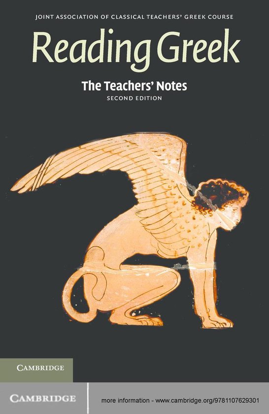 Reading Greek - The Teachers' Notes to Reading Greek - cover