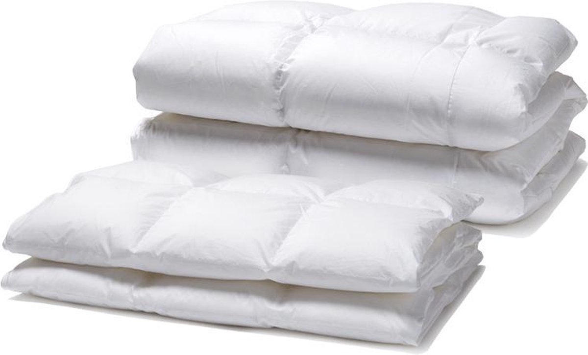 White Cloudz - Donzen dekbed Aspen - 100% Poolse ganzendons - 200 x 200 - 4-seizoenen